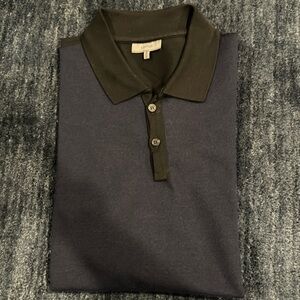 Lanvin Polo Medium Wool Front Cotton Back